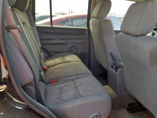 1J8HG48P07C591777 - 2007 JEEP COMMANDER 黑色 照片 6