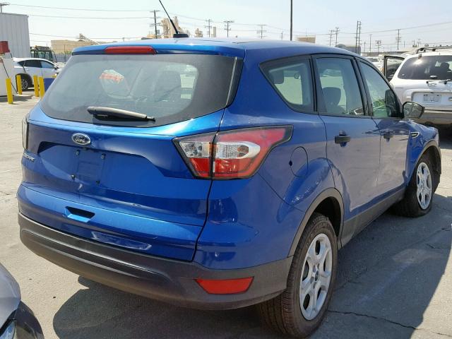 1FMCU0F76JUA56228 - 2018 FORD ESCAPE S BLUE photo 4