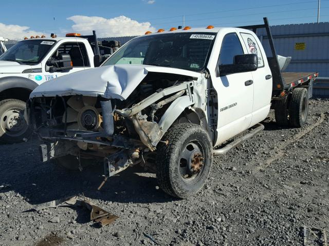 3D7MA48C63G735415 - 2003 DODGE RAM 3500 S WHITE photo 2