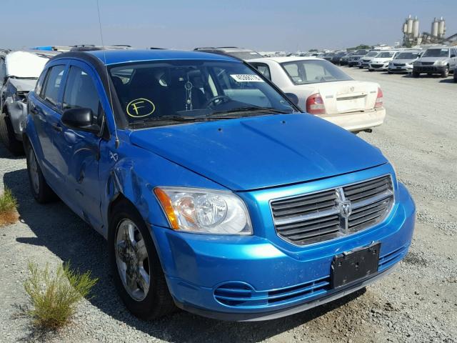 1B3HB48B18D507277 - 2008 DODGE CALIBER SX BLUE photo 1