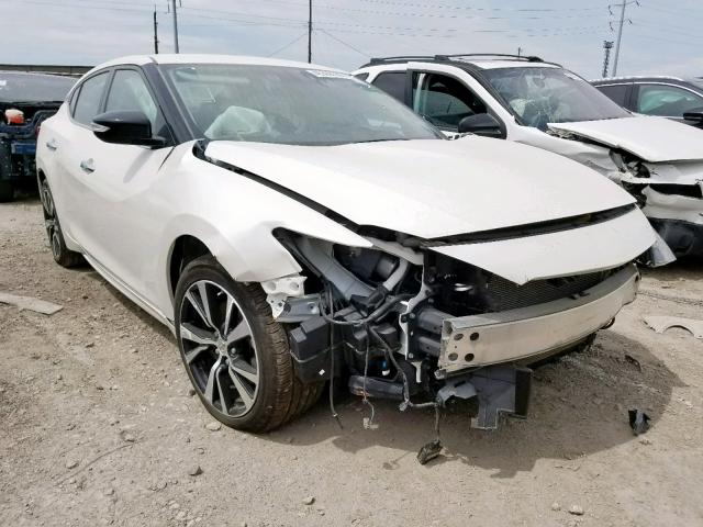 1N4AA6AP9JC383409 - 2018 NISSAN MAXIMA 3.5 WHITE photo 1