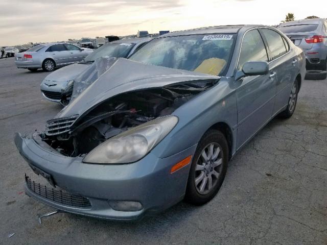 JTHBF30G530106940 - 2003 LEXUS ES 300 GRAY photo 2