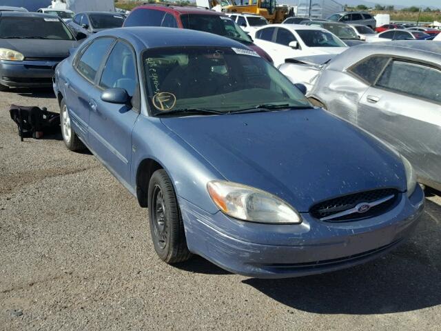 1FAFP55S5YG276230 - 2000 FORD TAURUS SES BLUE photo 1