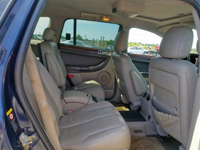 2C8GF68444R636454 - 2004 CHRYSLER PACIFICA BLUE photo 6