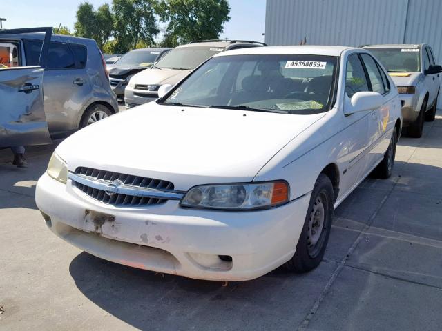 1N4DL01D61C166264 - 2001 NISSAN ALTIMA XE WHITE photo 2