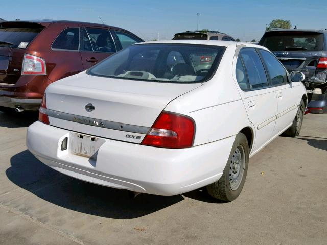 1N4DL01D61C166264 - 2001 NISSAN ALTIMA XE WHITE photo 4