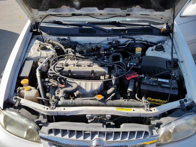 1N4DL01D61C166264 - 2001 NISSAN ALTIMA XE WHITE photo 7