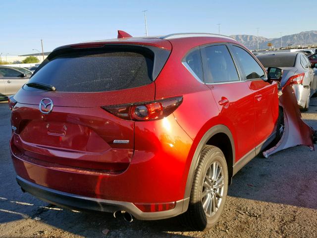 JM3KFABL3H0216481 - 2017 MAZDA CX-5 SPORT RED photo 4