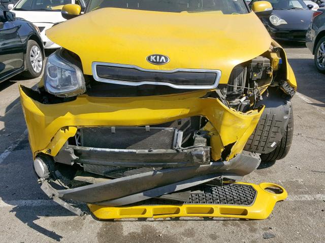 KNDJX3A58F7166326 - 2015 KIA SOUL ! Sarı foto 9