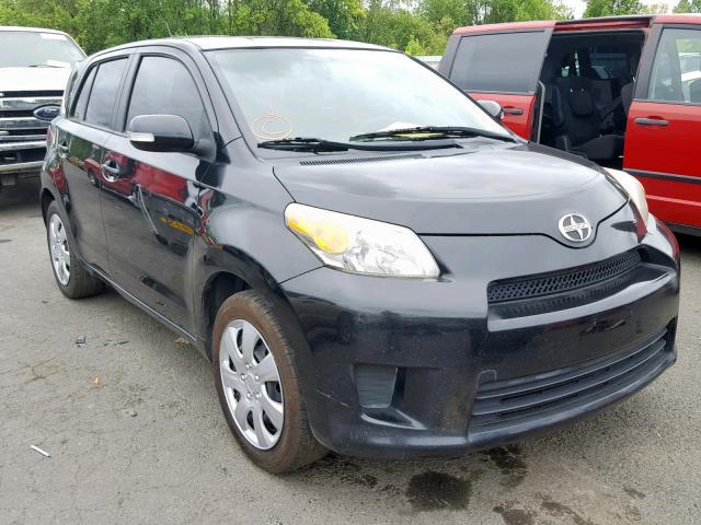 JTKKU10458J012200 - 2008 TOYOTA SCION BLACK photo 1