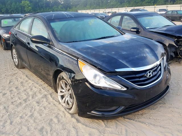 5NPEB4AC9CH498612 - 2012 HYUNDAI SONATA GLS BLACK photo 1