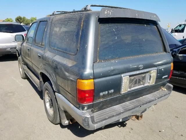 JT3VN39W0P0127278 - 1993 TOYOTA 4RUNNER VN GREEN photo 3