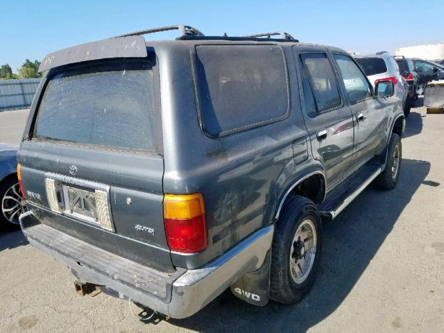 JT3VN39W0P0127278 - 1993 TOYOTA 4RUNNER VN GREEN photo 4