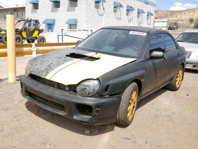 JF1GD29682G508223 - 2002 SUBARU IMPREZA WR BLACK photo 2