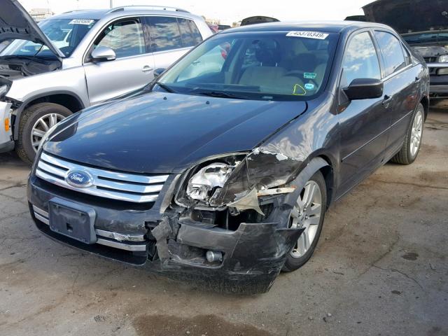 3FAHP081X6R164009 - 2006 FORD FUSION SEL GRAY photo 2