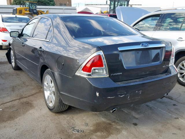 3FAHP081X6R164009 - 2006 FORD FUSION SEL GRAY photo 3