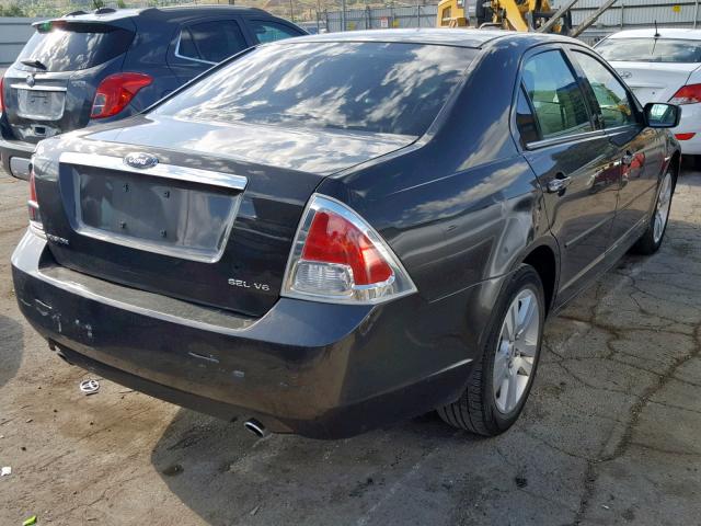 3FAHP081X6R164009 - 2006 FORD FUSION SEL GRAY photo 4