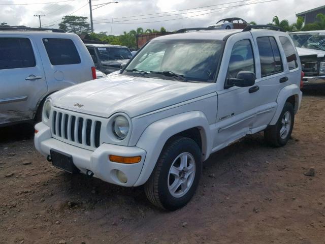 1J8GL58K83W566846 - 2003 JEEP LIBERTY LI WHITE photo 2