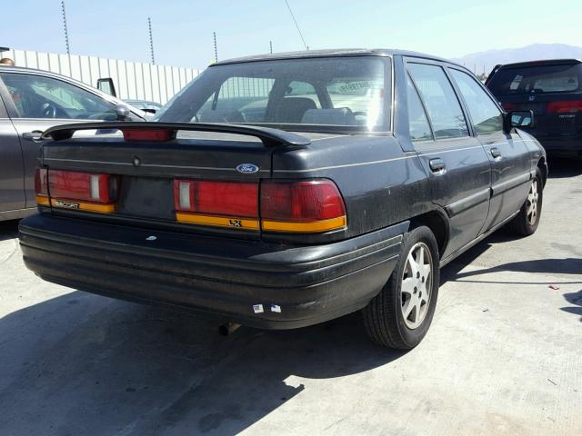 3FASP13J8SR178388 - 1995 FORD ESCORT LX BLACK photo 4