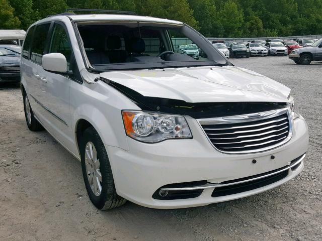 2C4RC1BG0DR744840 - 2013 CHRYSLER TOWN & COU WHITE photo 1