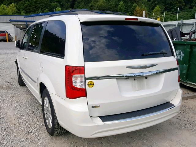 2C4RC1BG0DR744840 - 2013 CHRYSLER TOWN & COU WHITE photo 3