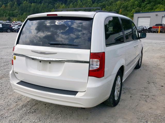 2C4RC1BG0DR744840 - 2013 CHRYSLER TOWN & COU WHITE photo 4