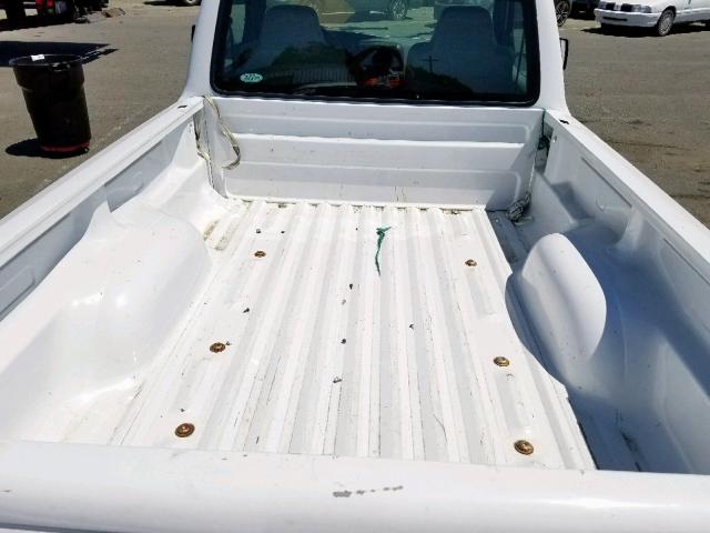 1FTYR10D19PA42781 - 2009 FORD RANGER WHITE photo 6