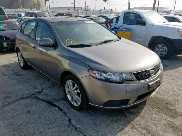 KNAFU5A20B5400476 - 2011 KIA FORTE EX CHARCOAL photo 1