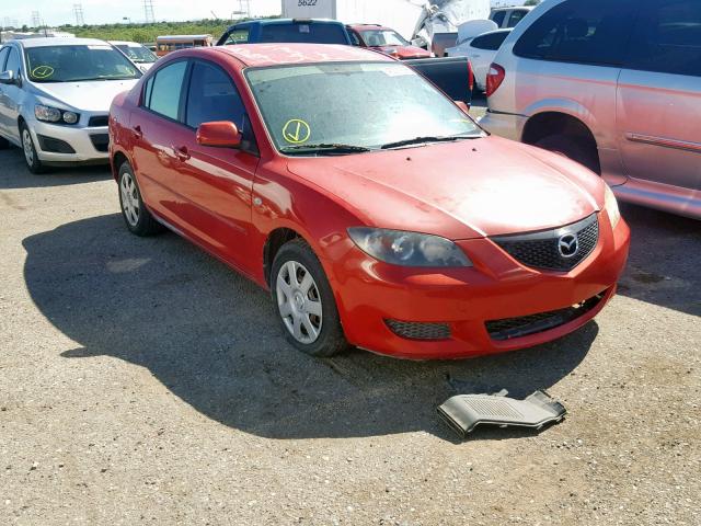 JM1BK12FX61508635 - 2006 MAZDA 3 I RED photo 1