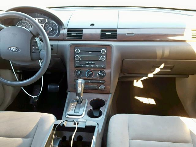 1FAHP24W58G178391 - 2008 FORD TAURUS SEL SILVER photo 9