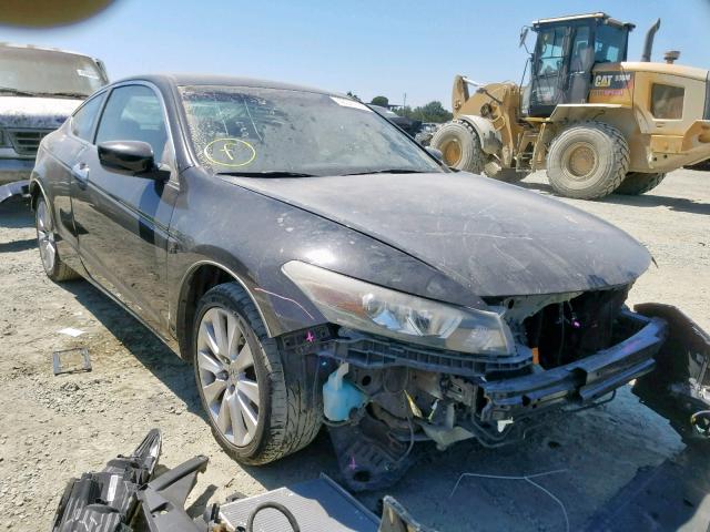 1HGCS22899A004904 - 2009 HONDA ACCORD EXL BLACK photo 1