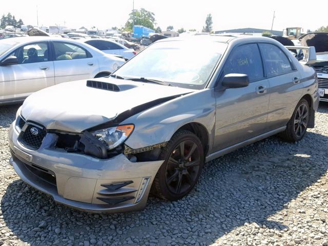 JF1GD79626G515381 - 2006 SUBARU IMPREZA WR GRAY photo 2