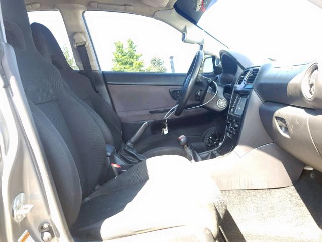 JF1GD79626G515381 - 2006 SUBARU IMPREZA WR GRAY photo 5