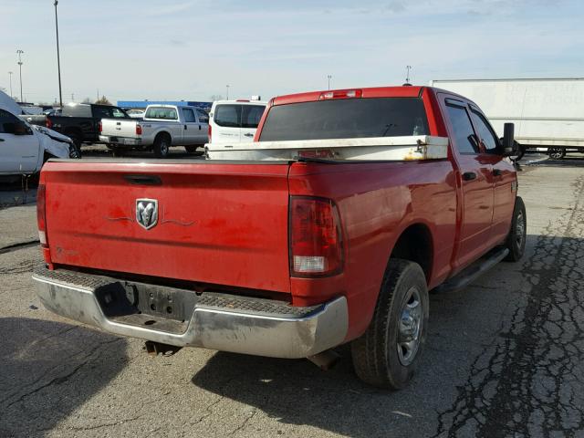 3D7TP2CL3BG539761 - 2011 DODGE RAM 2500 RED photo 4