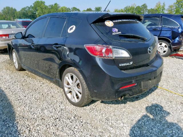 JM1BL1K53B1484905 - 2011 MAZDA 3 S BLACK photo 3