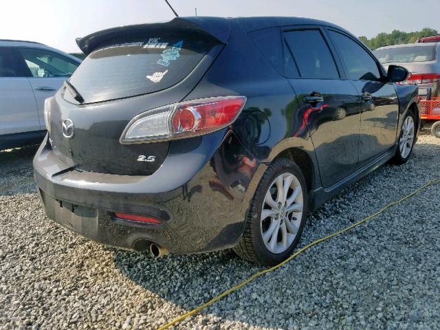 JM1BL1K53B1484905 - 2011 MAZDA 3 S BLACK photo 4