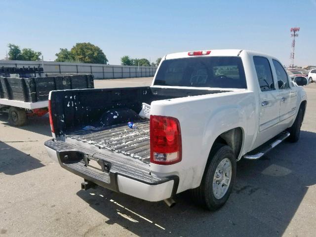 3GTP1VE01DG339885 - 2013 GMC SIERRA C15 WHITE photo 4