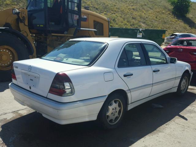 WDBHA29G0XA800313 - 1999 MERCEDES-BENZ C 280 WHITE photo 4