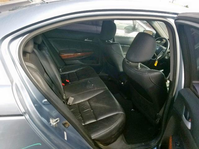 1HGCP2F80CA038006 - 2012 HONDA ACCORD EXL BLUE photo 6