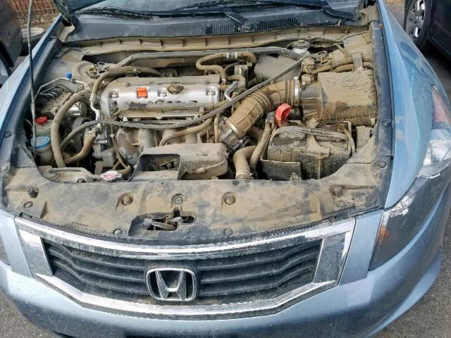 1HGCP2F80CA038006 - 2012 HONDA ACCORD EXL BLUE photo 7