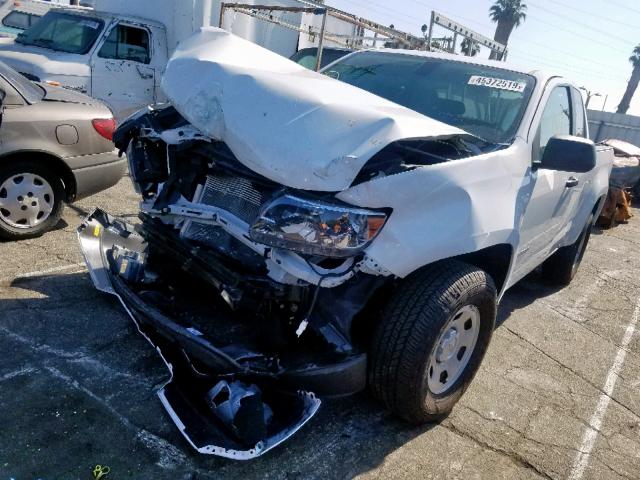 1GCHSBEN4K1128624 - 2019 CHEVROLET COLORADO WHITE photo 2