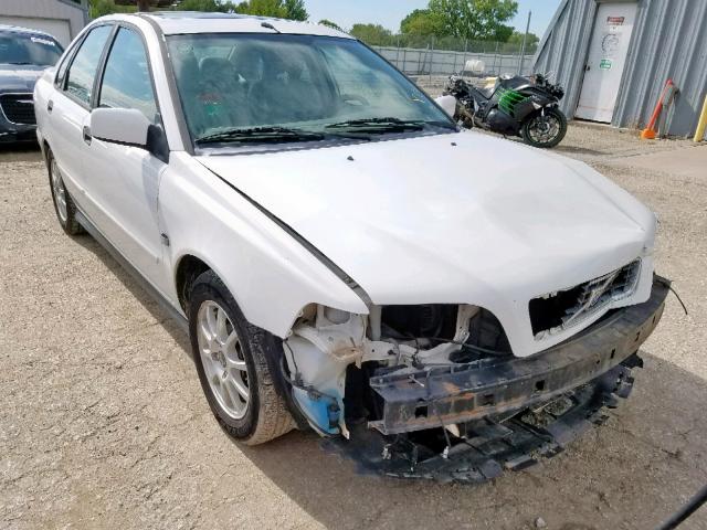 YV1VS27564F093584 - 2004 VOLVO S40 1.9T WHITE photo 1