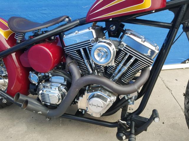 4K7S81351DC033316 - 2016 THRE CUSTOMBIKE BURGUNDY photo 7