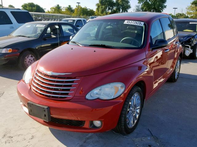 3A8FY78G96T372910 - 2006 CHRYSLER PT CRUISER RED photo 2