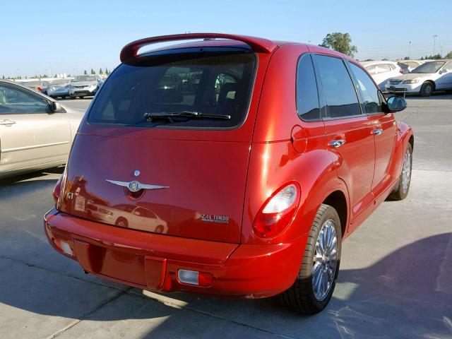 3A8FY78G96T372910 - 2006 CHRYSLER PT CRUISER RED photo 4