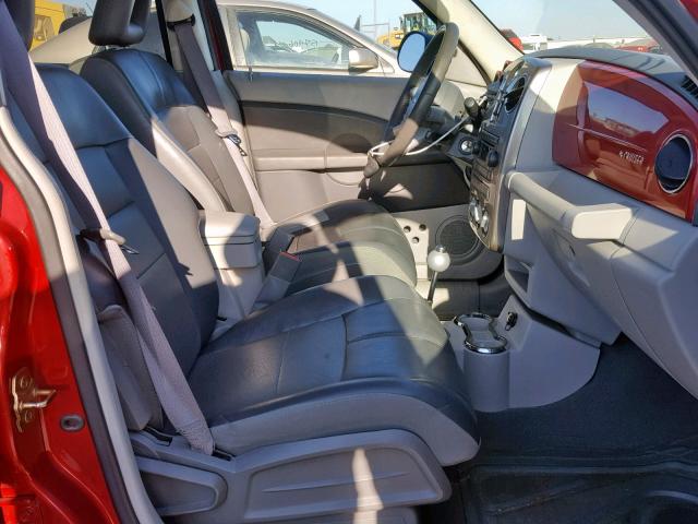 3A8FY78G96T372910 - 2006 CHRYSLER PT CRUISER RED photo 5