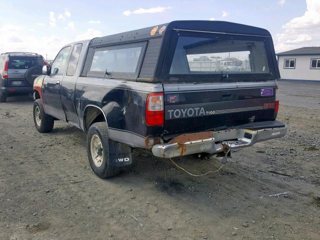 JT4VD22FXS0007516 - 1995 TOYOTA T100 XTRAC SILVER photo 3