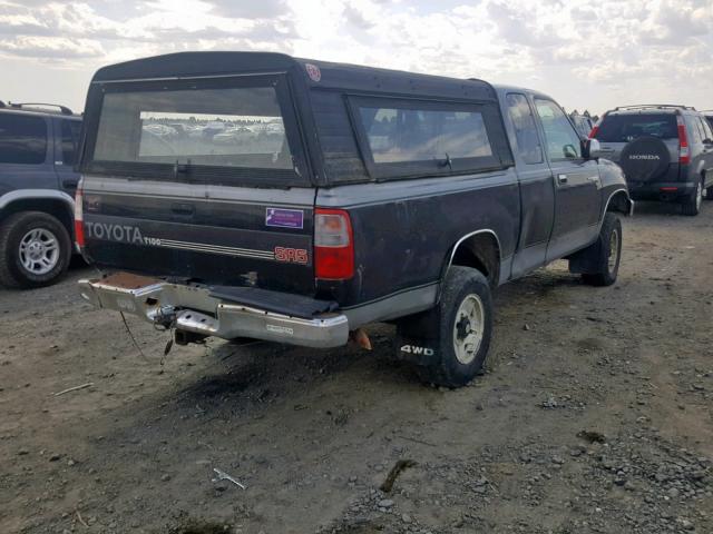 JT4VD22FXS0007516 - 1995 TOYOTA T100 XTRAC SILVER photo 4