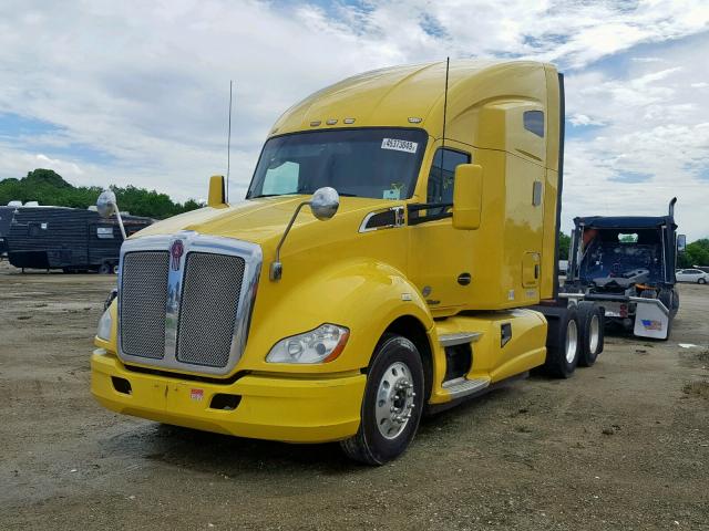 1XKYAP8X2DJ361471 - 2013 KENWORTH CONSTRUCTI YELLOW photo 2