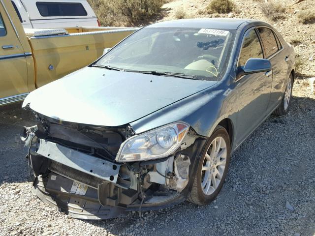 1G1ZK57739F117740 - 2009 CHEVROLET MALIBU LTZ ნაცრისფერი ფოტო 2